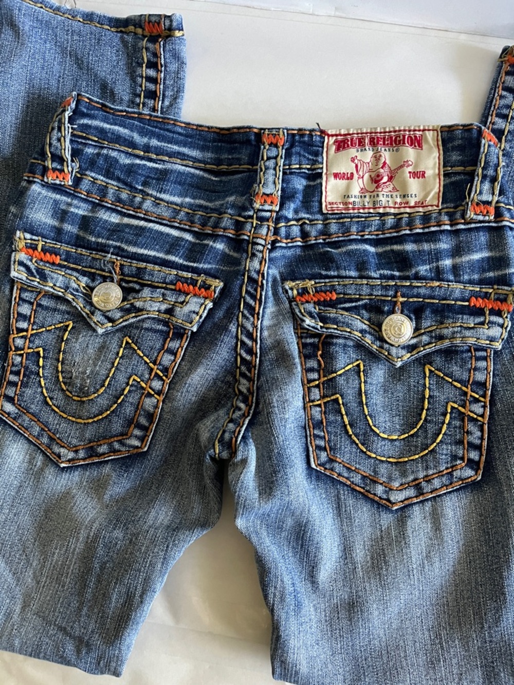 True Religion World Tour Billy Big T Jeans Size 26